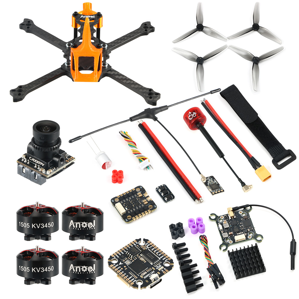 Angel35 3.5inch Freestyle FPV  - đánh giá và giá Speedybee F405 V4 Bls 55A Stack